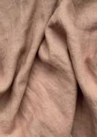 Ткань лён  для постельного "бежевый”  с эффектом мятости арт. 1326КР | Ellie Fabrics
