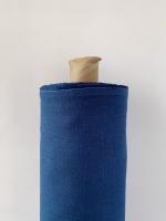 Ткань с эффектом мятости "синий классический" костюмный арт. 1357КР | Ellie Fabrics
