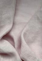 Ткань лён  для постельного "розово-лиловый”  с эффектом мятости арт. 320КР/ПЛ