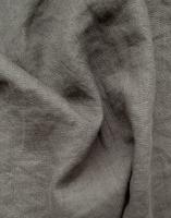 Ткань для шитья  лён с эфектом мятости "кротовый” арт. 123