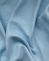Льняная ткань умягченная  "голубой 552" костюмная арт. 552 | Ellie Fabrics