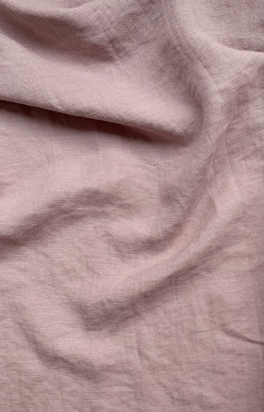 Ткань стираный лён/ вискоза "лиловый 1299” арт. 1299 | Ellie Fabrics