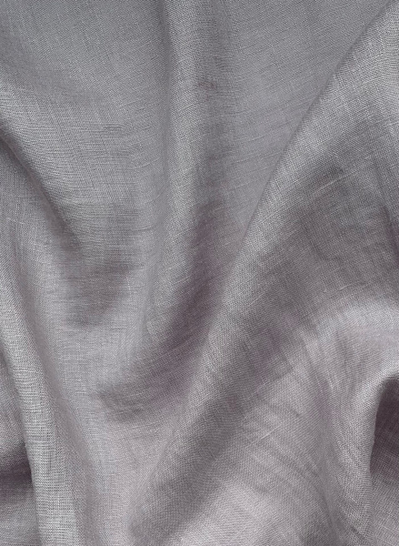 Ткань лён сорочечный с эффектом мятости "лаванда пыльная” арт. 130КР | Ellie Fabrics